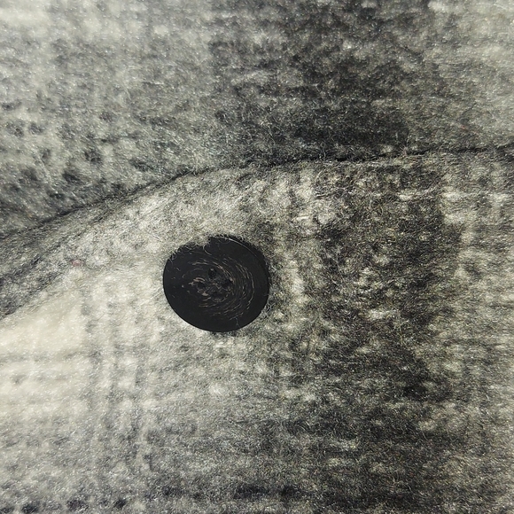 Zara gray Alpaca wool midi length coat - Picture 4 of 7